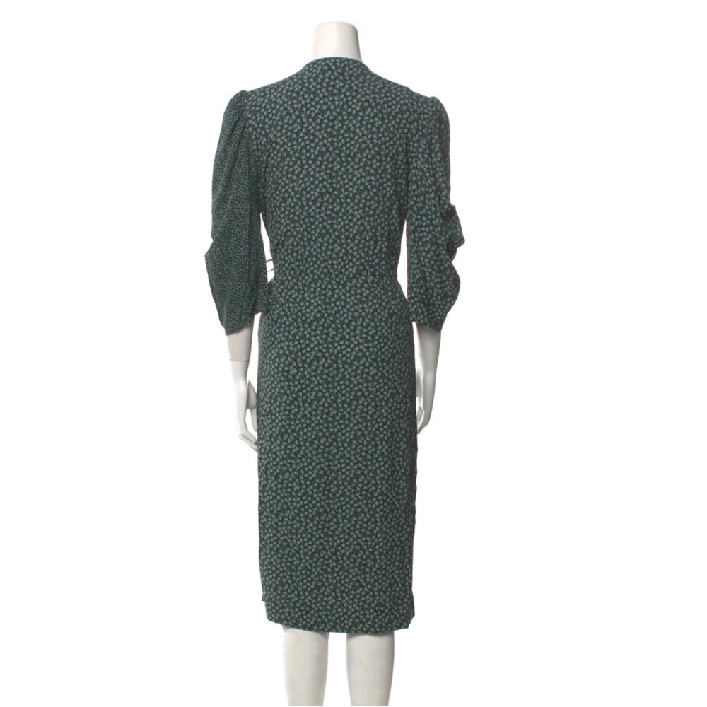 See By Chloe Dark Green Midi Dress - Picture 4 of 11